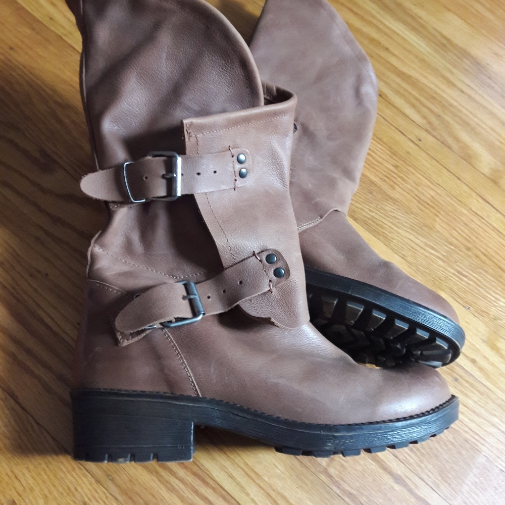 MUSSE&CLOUD FALIDO MOTO BOOTS SZ 7